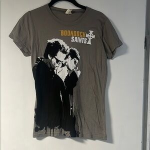 The Boondocks Saints Vintage Gray Short Sleeve Tee